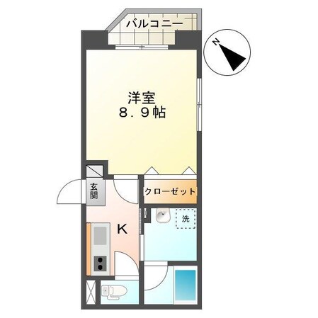 大波止駅 徒歩2分 3階の物件間取画像